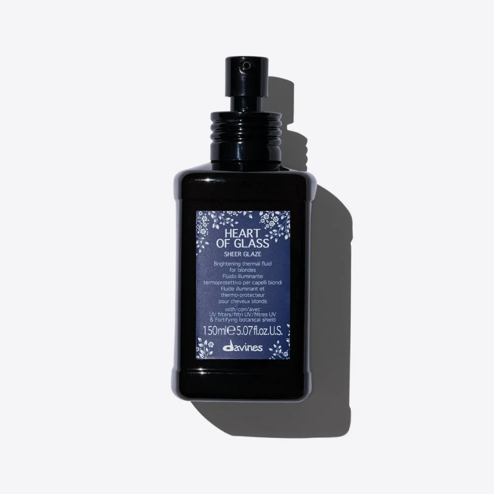 🔴 DAVINES Heart of Glass Sheer Glaze Brightening Thermal Fluid for Blondes